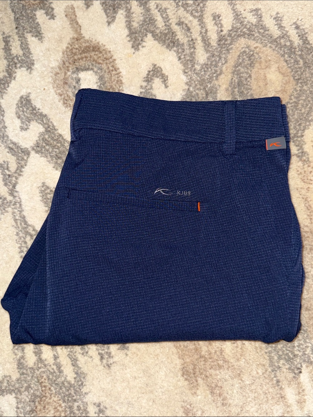 KJUS Navy Performance Golf Pants 34/30